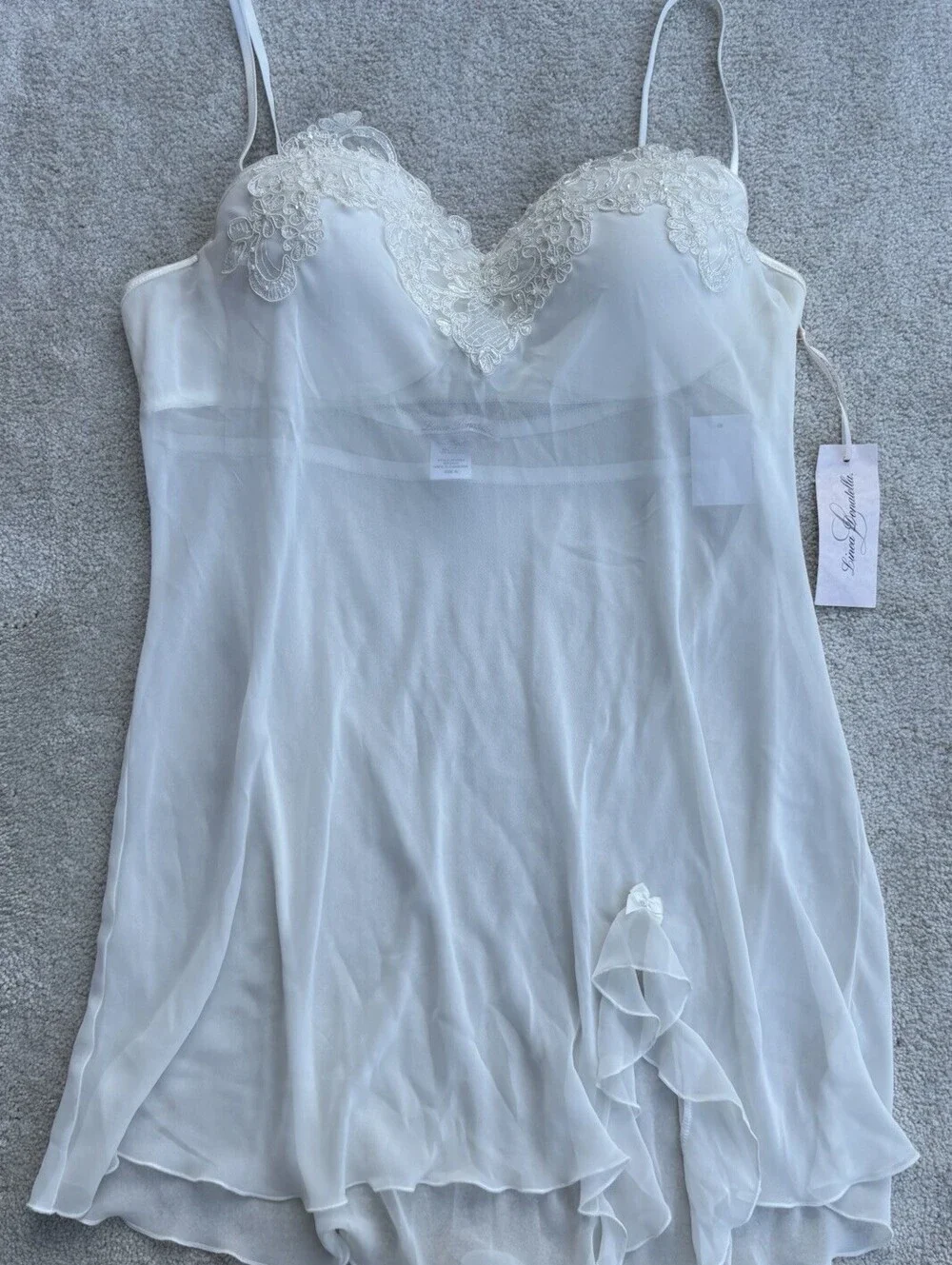 Linea Donatella Ivory Mona 5 Style MN5085 RN 64211 Women’s Bridal Intimates